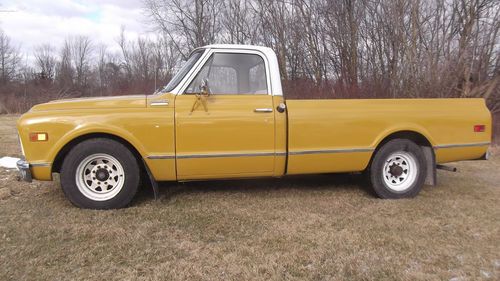 1972 gmc 3/4 ton from missouri 4 months ago very nice running chevy motor see pi