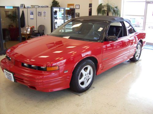1994 oldsmobile cutlass supreme convertible cpe.no reserve!! 5400 original miles