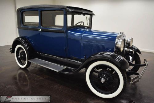 1929 ford model a sedan 4 cylinder 3 speed matching numbers