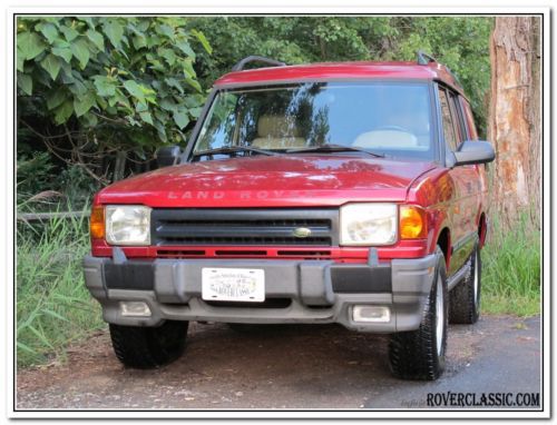 1999 land rover discovery ... 78k miles .... service records