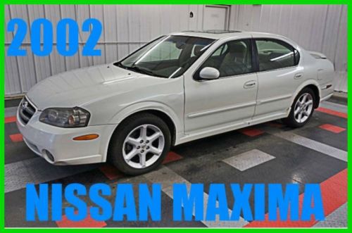 2002 nissan maxima se nice! one owner! clean carfax! v6! 60+ photos! must see!