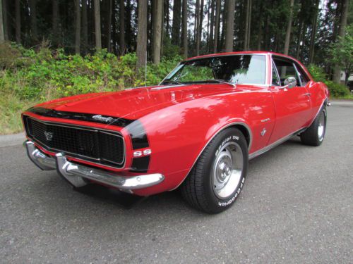 1967 chevrolet camaro  rs ss 4 speed ps pdb 383