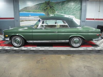 1971 mercedes benz 280 se 3.5 cabriolet..awesome california example!