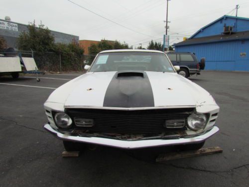 1970 ford mustang mach-1 marti report verified