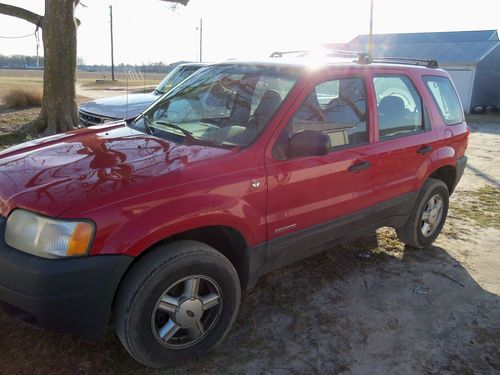 2001 ford escape xlt sport utility 4-door 3.0l needs work runs and drives
