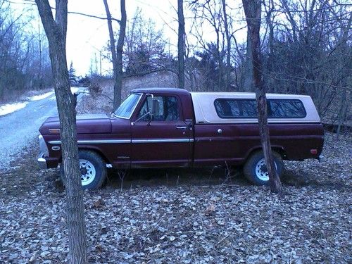 1969 f250  ford camper special truck