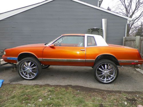 1987 chevrolet monte carlo ls coupe 2-door 5.0l * donk * lifted 26's