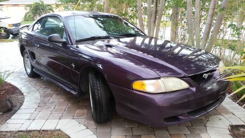 1997 ford mustang base coupe 2-door 3.8l - low miles