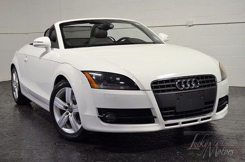2008 audi tt 2.0t convertible, one florida owner, heated seats, suede, aux, ipod