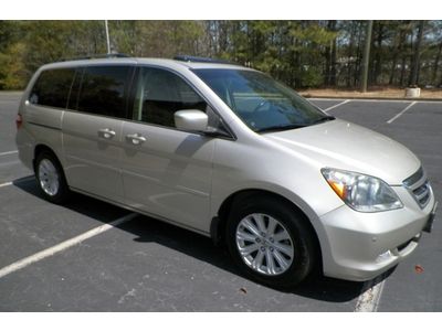Honda odyssey touring 1 owner georgia owned navigation sunroof no reserve
