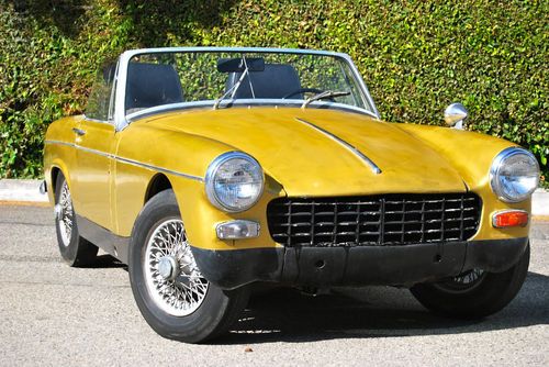 1967 mg midget, solid rust-free driving restoration project, wires