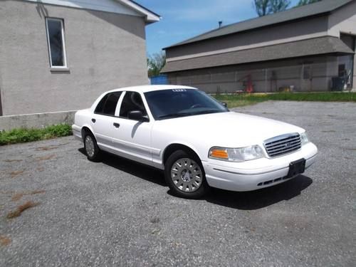 2003 ford crown victoria police interceptor runs great good miles no reserve