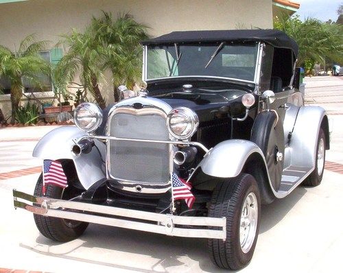 Ford model a shay super deluxe roadster convertible no reserve