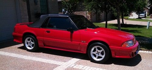 1991 mustang gt convertible