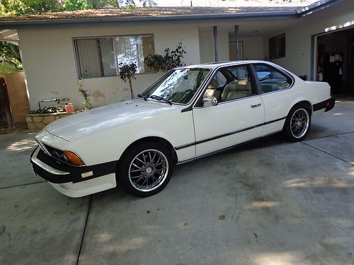 1986 635csi  bmw 5-speed coupe in perfect running condition - low reserve