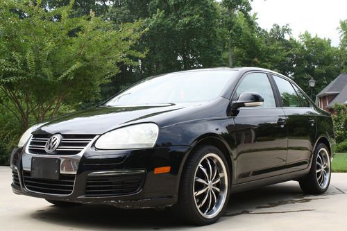 2006 volkswagen jetta 18" wheels 2.5l automatic with tiptronic no reserve
