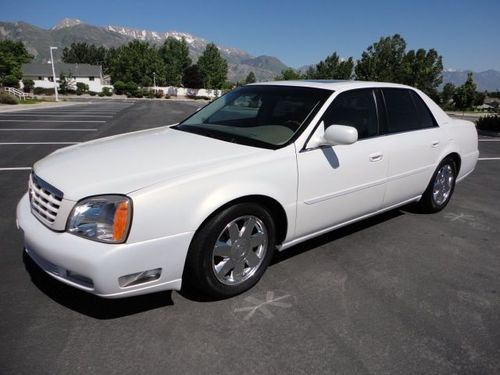 2004 cadillac deville dts loaded! heated steering wheel, air cond seats and more