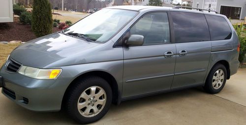 Excellent and smooth running used 2002 honda odyssey exl with dvd system