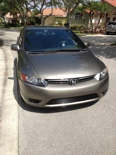 2008 honda civic ex-l coupe 42k low miles fully loaded vtec leather fast luxury