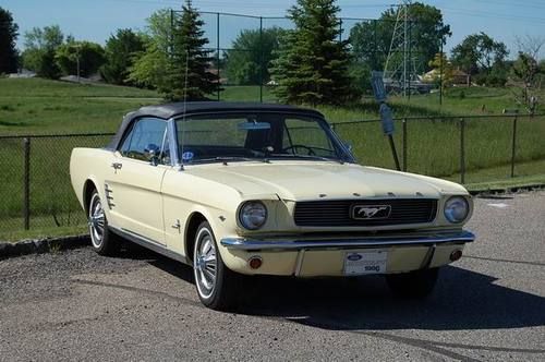 1966 ford mustang convertible 289 v8 automatic