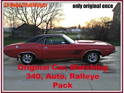 340, auto , original, numbers matching, coupe, red,
