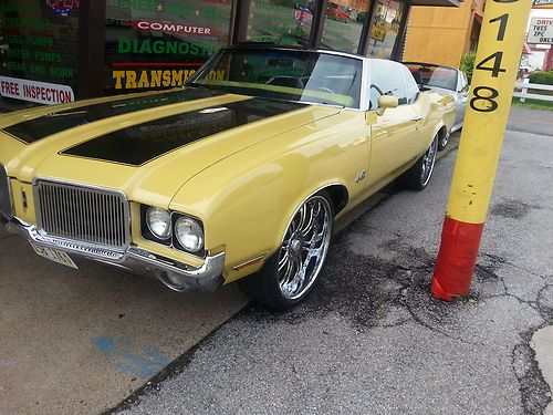 Selling my 1972 oldsmobile 442 convertible