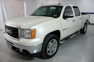 09 sierra 1500 crew cab slt 4x4, leather, roof, towing, alloys, 1 owner!
