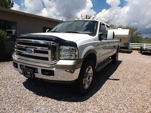 2007 ford f350 supercrew diesel longbed truck