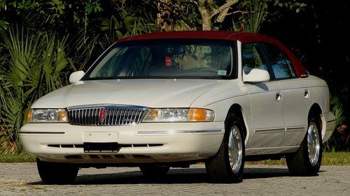 1997 lincoln continental luxury sedan with 68,000 miles selling no reserve