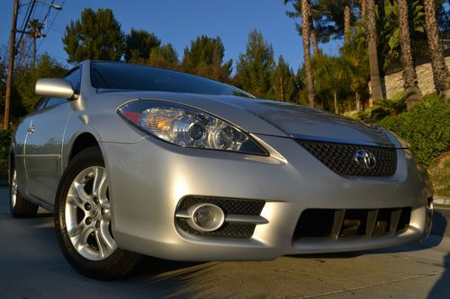 2007 toyota solara se coupe, silver, one owner, 2.4l