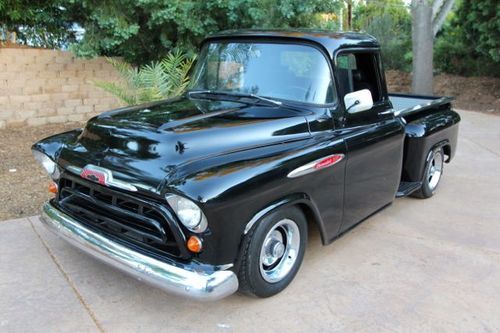 1957 chevrolet 3100 short bed pickup truck rust free california truck $17,900