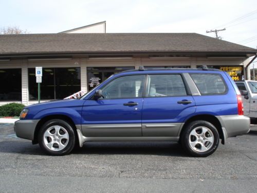 2004 subaru forester 2.5 xs wagon awd 2.5l auto htd seats one owner nice!