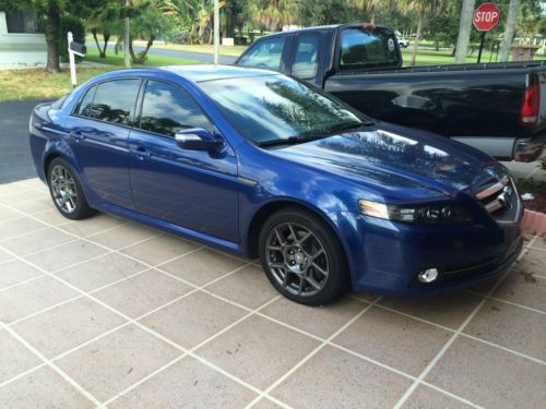 2007 acura tl type-s kinetic blue 4 door automatic with navi