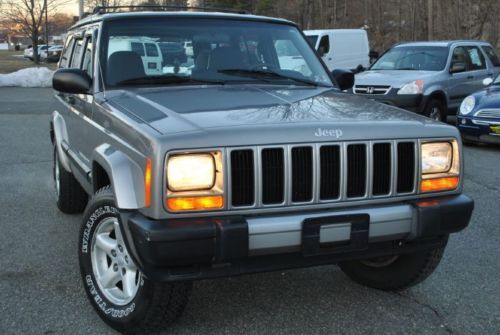 2001 jeep cherokee sport 4x4 only 77k miles clean carfax serviced no reserve