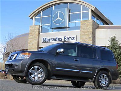 2010 nissan armada 4x4 suv / 1 owner / 38k miles / call 800.513.9326 for details