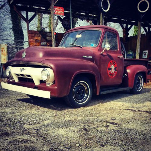 Great running v8 1954 ford f100, very cool barn fresh look!
