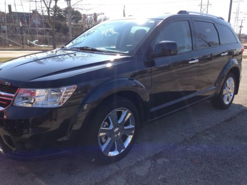 2012 dodge journey crew awd    third row  fully loaded   rebuilt