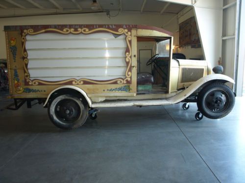 1932 ford truck, panel