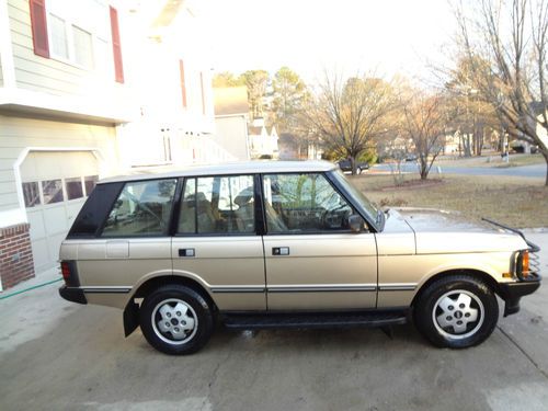 *clean* *classic* 1992 land rover range rover base sport utility 4-door 3.9l