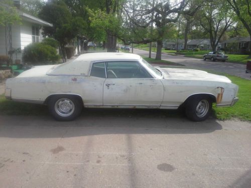 1970 monte carlo 350 drag car. project chevy ac