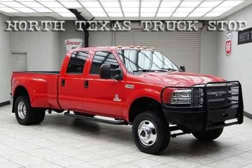 2006 ford f350 diesel 4x4 dually lariat heated leather crew cab