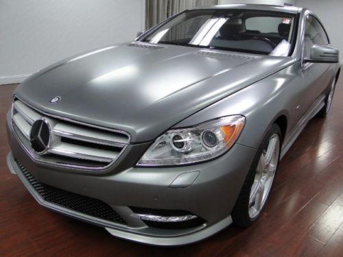 11 cl550 4matic coupe 18k harmon kardon gps camera  1 owner clean carfax