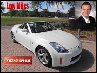 2006 nissan 350z convertible low miles 35k enthusiast clean carfax