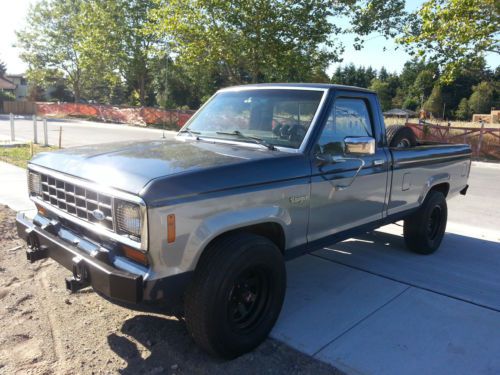 Ranger, factory turbo diesel, 4x4, 5 speed,rare,,solid, rust free,-daily driver-