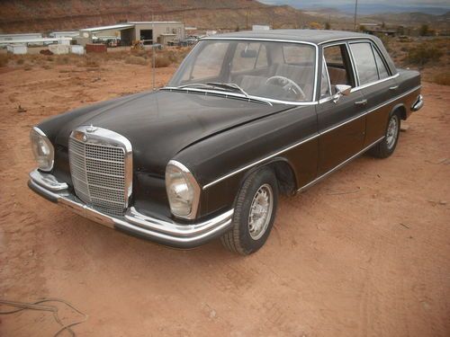 1969 mercedes 280 s excellent condition ready for restoration