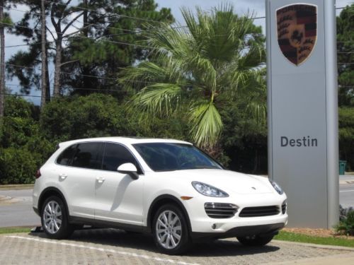 2011 cayenne s 1 local owner financing available porsche of destin