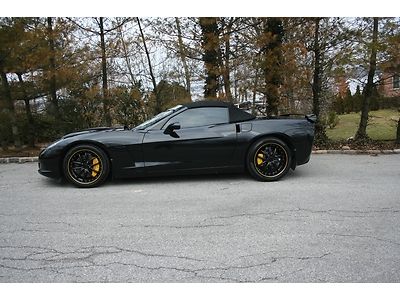 2005 corvette c5 conv*triple black*custom wheels*exhaust*6speed*low miles*sweet!
