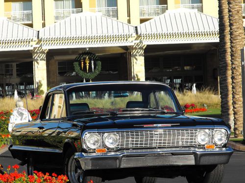 1963 chevrolet belair 2dr post restored hotrod classic impala