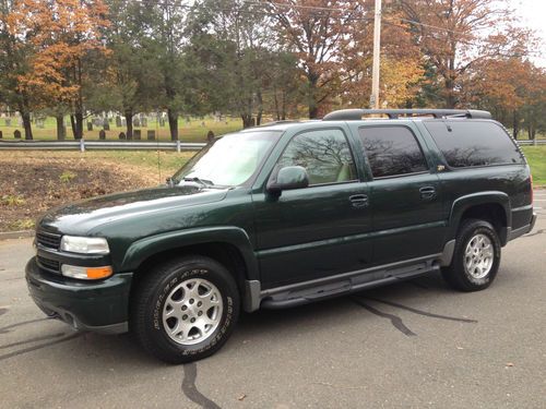 2001 chevy suburban z71 package * 4x4 * 3rd row seat * no reserve