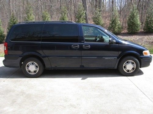 2001 chev venture extended length ls rear a/c no reserve